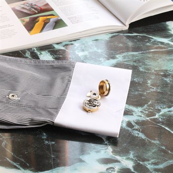 Geçmeli Kol Düğmesi 