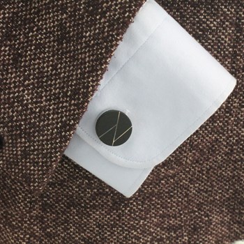 Geçmeli Kol Düğmesi 