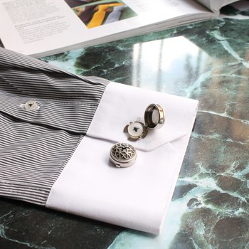 Geçmeli Kol Düğmesi 