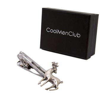 Geyik Figürlü Kravat İğnesi