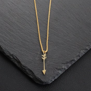 Gold Arrow Kolye