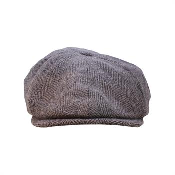Gri Erkek Kasket Şapka