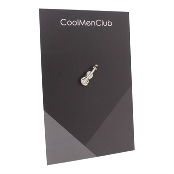 Gümüş Keman Broş