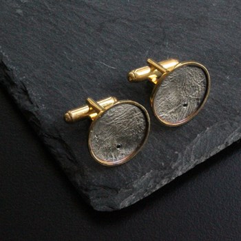 Gümüş Kol Düğmesi 