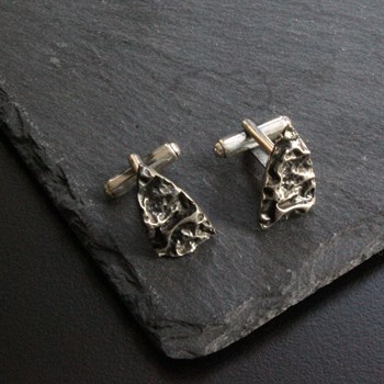 Gümüş Kol Düğmesi 