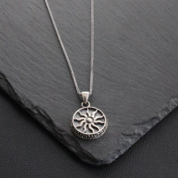 Helios Gümüş Kolye 