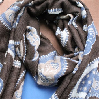 Kahverengi İtalyan Şal