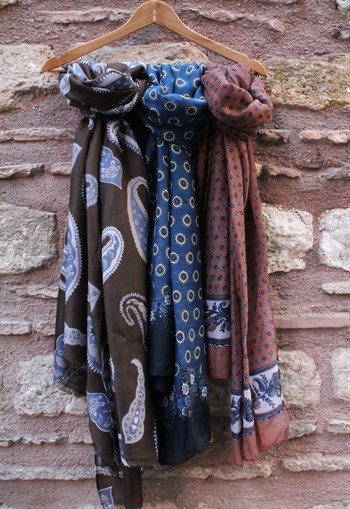 Kahverengi İtalyan Şal