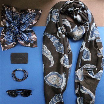 Kahverengi İtalyan Şal