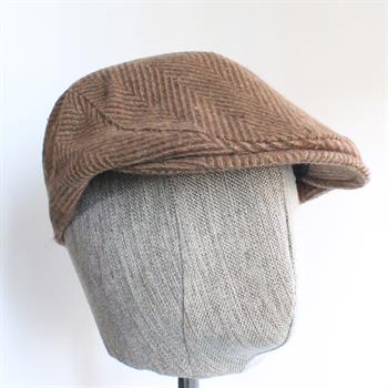 Kahverengi Erkek Kasket Şapka