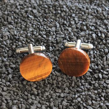 Kaplangözü Doğal Taşlı Klasik Kol Düğmesi 