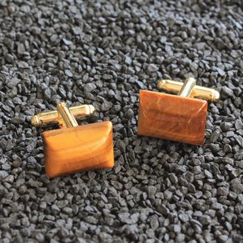 Kaplangözü Doğal Taşlı Klasik Kol Düğmesi 