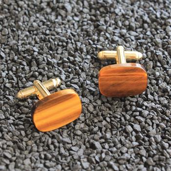 Kaplangözü Doğal Taşlı Klasik Kol Düğmesi 