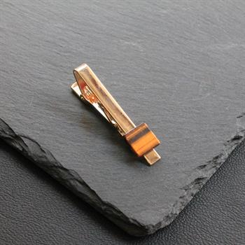 Kaplangözü Doğal Taşlı Kravat İğnesi