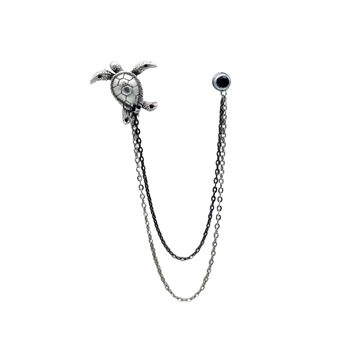 Yaka İğnesi & BroşCMC2823Kaplumbağa Figürlü Ceket Yaka İğnesi