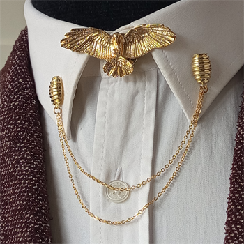 Kartal Figürlü Ceket & Gömlek Aksesuar Seti