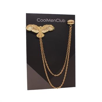 Kartal Figürlü Ceket Yaka İğnesi