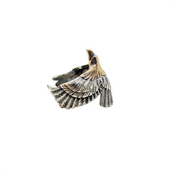 Kartal Figürlü Gümüş Yüzük