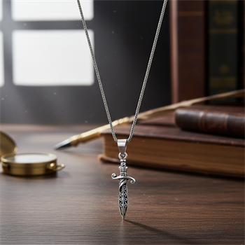 Kılıç Gümüş Kolye