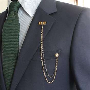 Kişiye Özel Ceket Yaka İğnesi