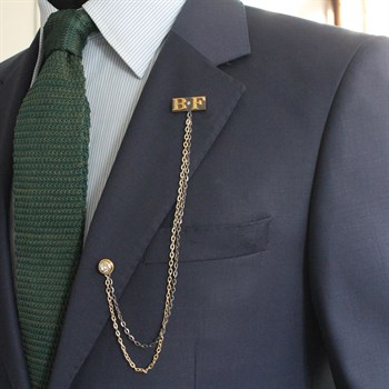 Kişiye Özel Ceket Yaka İğnesi