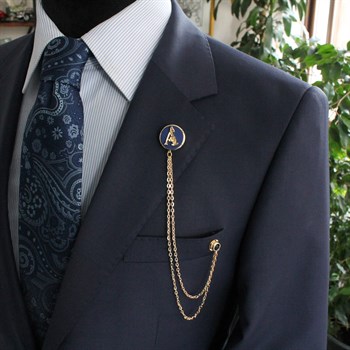 Kişiye Özel Ceket Yaka İğnesi