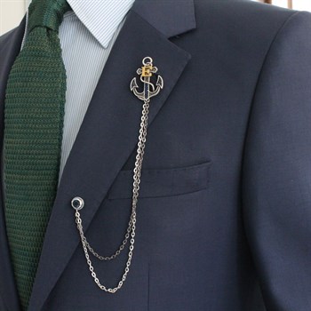 Kişiye Özel Ceket Yaka İğnesi