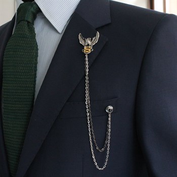 Kişiye Özel Ceket Yaka İğnesi