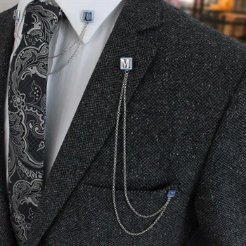 Kişiye Özel Ceket Yaka İğnesi-3 Renk