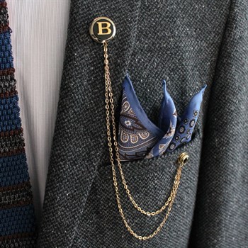 Kişiye Özel Ceket Yaka İğnesi