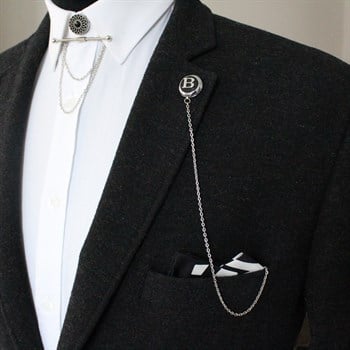 Kişiye Özel Ceket Yaka Zinciri