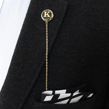 Kişiye Özel Ceket Yaka Zinciri