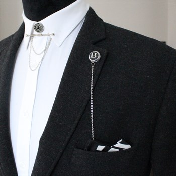 Kişiye Özel Ceket Yaka Zinciri