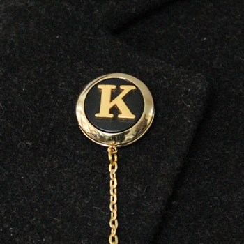 Kişiye Özel Ceket Yaka Zinciri