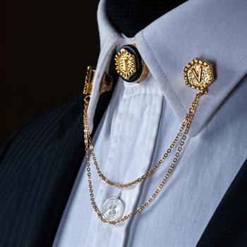 Kişiye Özel Gömlek Yaka İğnesi