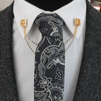 Kişiye Özel Gömlek Yaka İğnesi-3 Renk