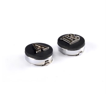 Kişiye Özel Harfli Geçmeli Kol Düğmesi