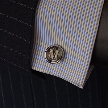 Kişiye Özel Harfli Klasik Kol Düğmesi