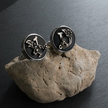 Kişiye Özel Harfli Klasik Kol Düğmesi