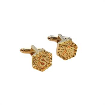 Kişiye Özel Harfli Klasik Kol Düğmesi