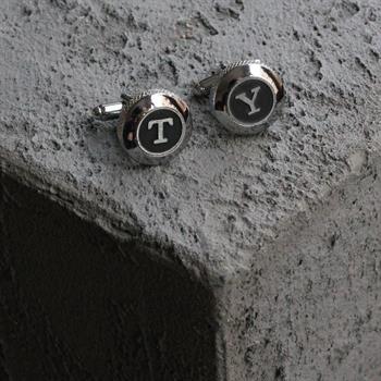 Kişiye Özel Harfli Klasik Kol Düğmesi