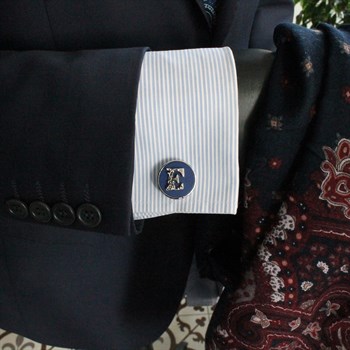 Kişiye Özel Harfli Klasik Kol Düğmesi