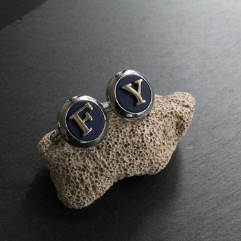 Kişiye Özel Harfli Klasik Kol Düğmesi