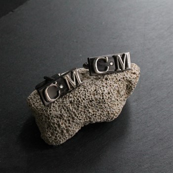 Kişiye Özel Harfli Klasik Kol Düğmesi