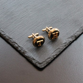 Kişiye Özel Harfli Klasik Kol Düğmesi