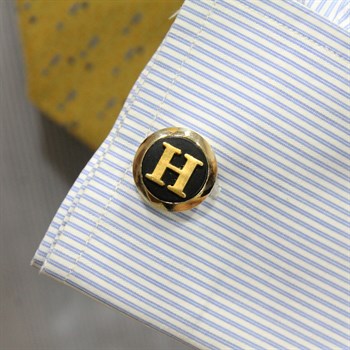 Kişiye Özel Harfli Klasik Kol Düğmesi