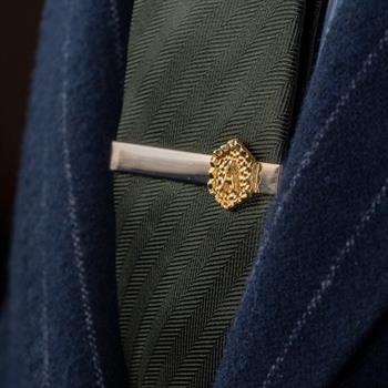 Kişiye Özel Harfli Kravat İğnesi