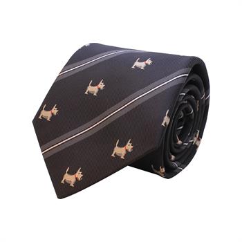 Köpek Desenli Kravat