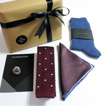 Kravat Cep Mendili Çorap Hediye Seti