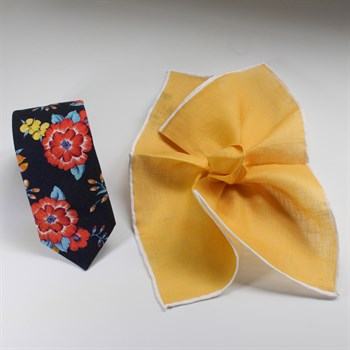 Kravat Cep Mendili Hediye Seti